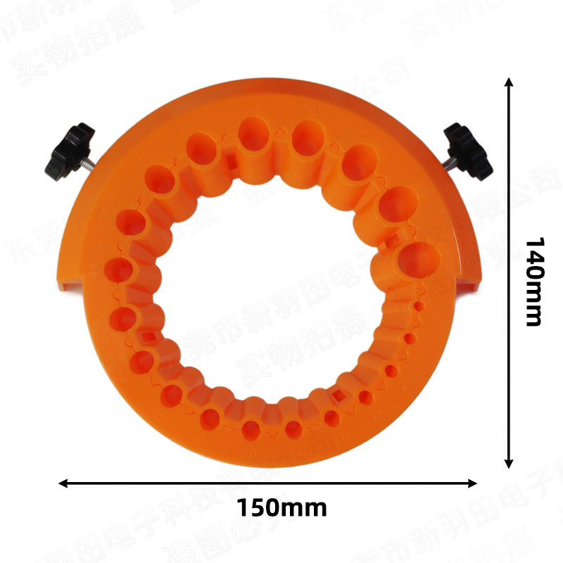 Multi-Purpose Drill Sharpener, Handheld Drill Sharpener, Drill Sharpener, Power Drill Sharpening Attachment, Precision Pilot Tool, 2-13 mm, for Sharpening 125 mm Grinders