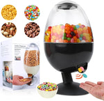 Automatic Candy Dispenser Machine Countertop,Vintage Motion Activated Candy Dispenser Touch Free,3 Distribution Options Desktop Auto Candy Dispenser for Office Desk,Home,Bar,Party